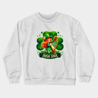 Irish Harp Crewneck Sweatshirt